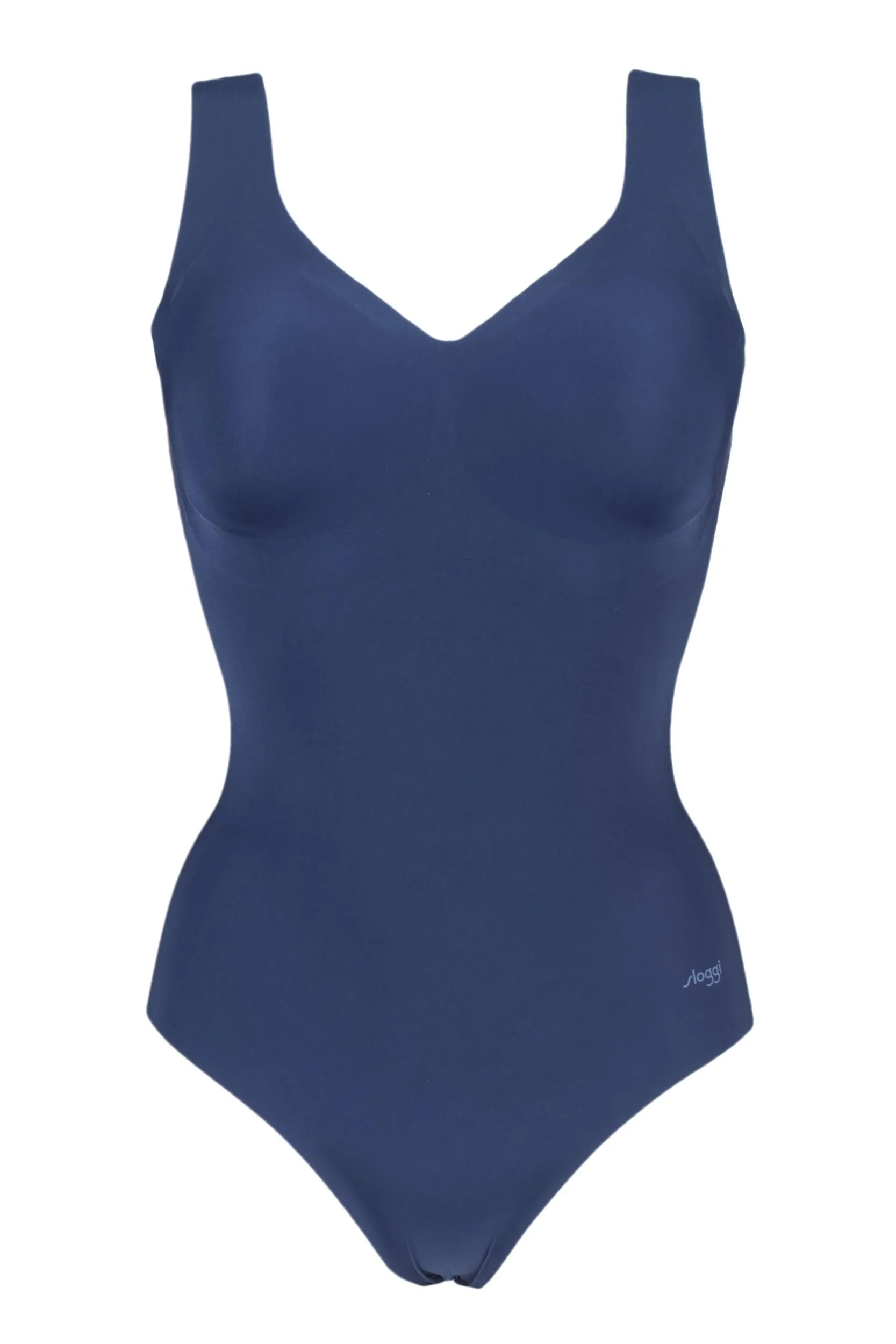 Pack Navy Zero Feel Seamfree Body Ladies Medium - - Blue - Size: Medium - Sloggi - FashionsVida