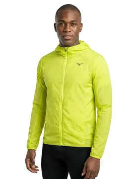 Tech Light Jacket Lightning Yellow L Men - Mizuno - FashionsVida