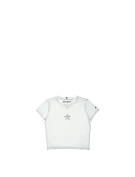 T-shirt girocollo BIANCO 10 - Tommy hilfiger - FashionsVida