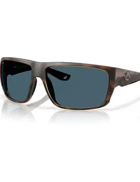 Fly Line Polarized Sunglasses Matte Tortoise / Matte Tortoise Gray 580P/CAT3 Men - Costa - FashionsVida
