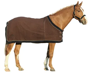 Abschwitzdecke Cooler, dunkelbraun 145cm