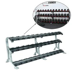 Haltère Pro-sport Rack Grey / Black One Size