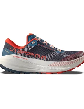 Prodigio Max Trail Running Shoes Night Sky / Mountain Red UK 13.5 Men - La Sportiva - FashionsVida