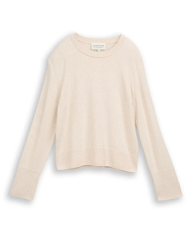 Pullover creme L Damen - Tom tailor - FashionsVida