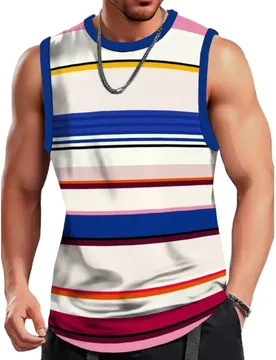 Vintage Rainbow Flowers 3D Print Tank Top Men Women Vacation Party Fashion Casual Y2k Clothing Oversized Sleeveless T-shirt Vest - Aliexpress - FashionsVida