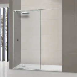 Mampara de ducha con panel fijo Módena-8 CL