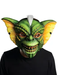 Gremlins Maske für Erwachsene Kostümaccessoire grün-gelb
