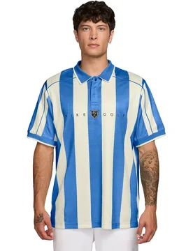 Golf Polo Fairway Fresh Loose, weiss/blau xl - Nike - FashionsVida
