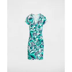 Morgan - Vestido corto cruzado