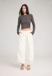 Jeans-Pumphose Vanille 32