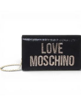 Shopping Bag Soft Donna Nero in Tessuto - Love Moschino - FashionsVida