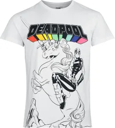 Marvel T-Shirt - Unicorn - S bis 3XL - für Männer - Größe L - weiß - EMP exklusives Merchandise! - Männer - male