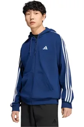 Essentials 3 stripes sudadera hombre Marino (L)