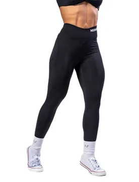 Leggings V-cut Lace-up Sculpting Own Your Power 426 Black XS - Nebbia - FashionsVida