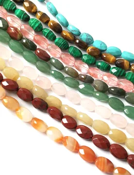 Natural Stone Column shape Faceted Beading Agates crystal Scattered Beads for jewelry making DIY Necklace Bracelet Accessories - Aliexpress - FashionsVida