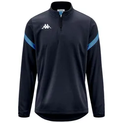 Sweatjacke 1/2 Zipper Kind Dolvole - Bleu - male - Size: 6 ans