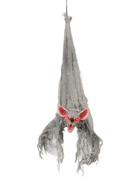 Aufhängbare Fledermaus Animatronic Dekofigur 100 cm - KARNEVAL-MEGASTORE - FashionsVida
