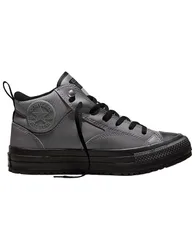 Chaussures déperlantes et chaudes - Chuck Taylor All Star Malden Street Boot Darker Grey/Black/Black en Cuir - Taille 43 - Gris