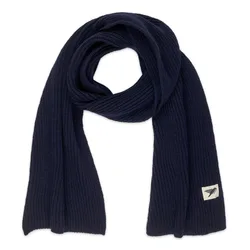 Cirrus Merino Wool Scarf - Navy