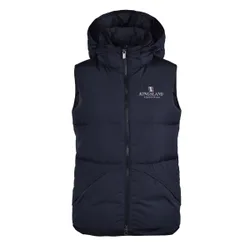 Daunenweste Unisex, blau XS