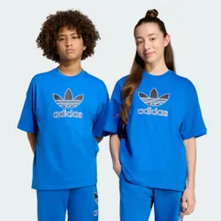 T-shirt Oversize Trefoil 11-12A Blue