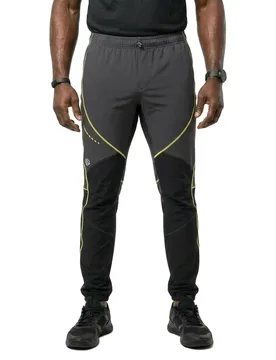 Pantalon Stowe Black / Acid Citrus M - Ternua - FashionsVida