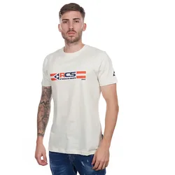 T-shirt à Manches Courtes Rcs Retro Light Grey M