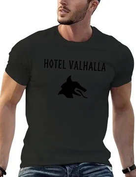 Hotel Valhalla T-Shirt plus size tops vintage clothes plus sizes plus size men clothing - Aliexpress - FashionsVida