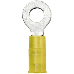 Nylon Insulated Ring Terminal 8 25 Units Red 1/4´´ unisex
