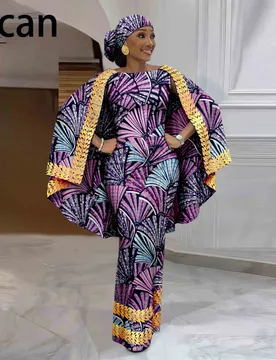 African Party Dress for Women Luxury Cape Match Sleeveless Slim Fit Dress Elegant Lady Bazin Riche Bridal Gown Wedding 2625022 - Aliexpress - FashionsVida