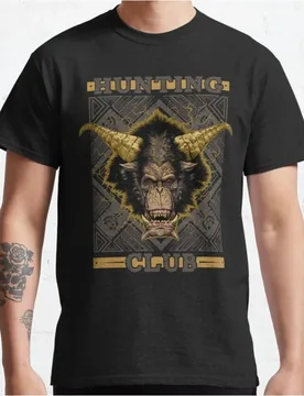 Thunder Oozaru Monster Hunter World Hunting Club Gift t shirt for gamer 100% cotton Short Sleeve Graphic Clothes All size tops - Aliexpress - FashionsVida
