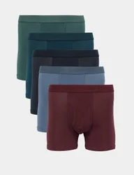 Pack Pure Cotton Stretch Trunks Multi male