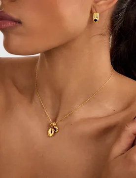September Birthstone Lapis Lazuli Necklace Gold Mix female - Katie Loxton - FashionsVida