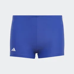 Boxer da nuoto Classic 3-Stripes 11-12A Semi Lucid Blue / White