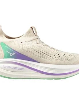 Neo Vista 2 Running Shoes Pristine / White / Healing Opal UK 5 Women - Mizuno - FashionsVida