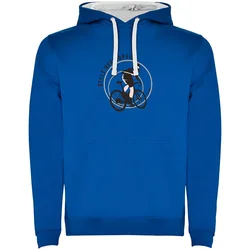 Felpa Con Cappuccio Style Over Speed Royal Blue