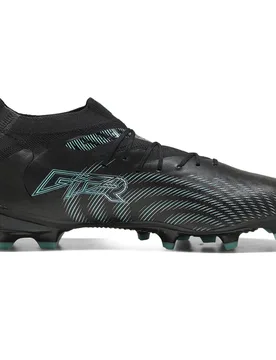 Chaussures De Football Future 9 Pro Fg/ag Black / Intense Mint / White EU 40 1/2 - Puma - FashionsVida
