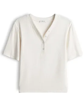 Opus T-Shirt SANEZ crema 44 - Opus - FashionsVida