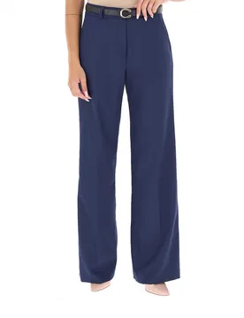 Pantalone wide leg BLU NAVY 42 - Kocca - FashionsVida