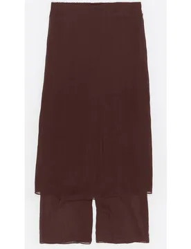 Falda pantalón de mujer con textura - Bimba y Lola - FashionsVida