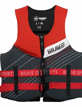 Gilet De Sauvetage Red Horizon Red / Black S-M unisex - Brave Sports - FashionsVida