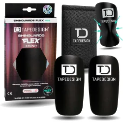 Lex mini espinilleras Negro (UNICA)