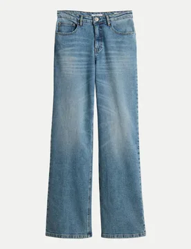 Wide-Leg Jeans Miva escape Blau 38/32 - Opus - FashionsVida