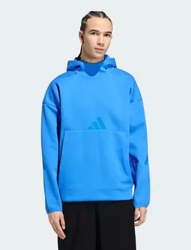 Adidas Hoodie Z.N.E. S Ray Blue - Adidas - FashionsVida