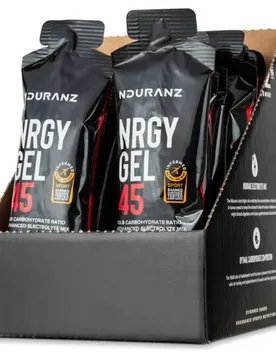 Boîte De Gels énergétiques Nrgy 45 Fraise 75g 16 Unités - Nduranz - FashionsVida