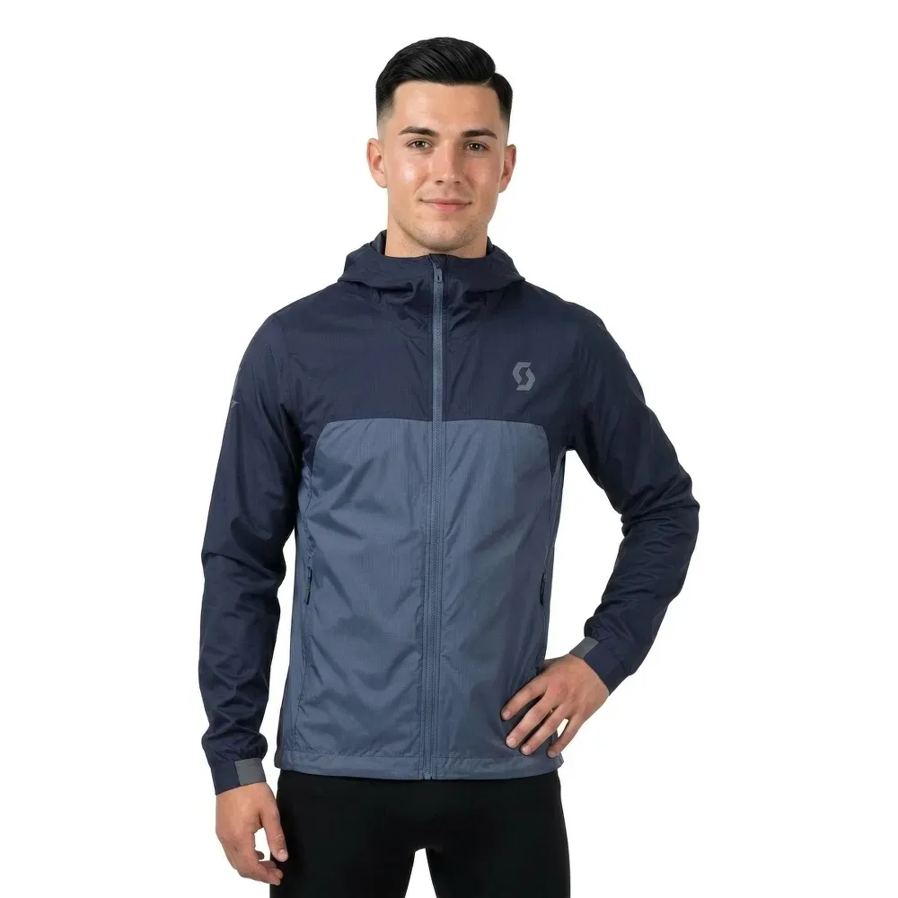 Giacca Explorair Light Wb Dark Blue / Metal Blue L - Scott - FashionsVida