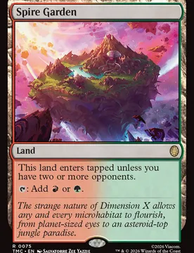 Spire Garden (Surge Foil) Teenage Mutant Ninja Turtles Eternal - Magic: The Gathering - FashionsVida