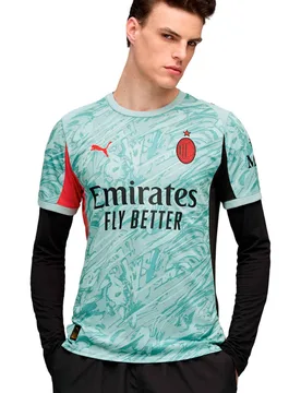 Milan 25/26 segunda equipacion portero camiseta de fútbol oficiales Verde (XL) - Puma - FashionsVida