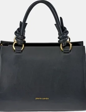 Bolso carryall en con bandolera en piel color - Pierre Cardin - FashionsVida