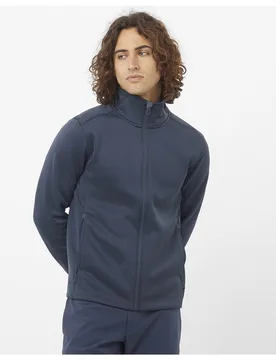 Chaqueta intermedia de cremallera completa de hombre OUTLINE WARM - Salomon - FashionsVida